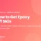 How to get epoxy off skin - soap while it is wet, patience once it is cured, and the rash that comes two days later