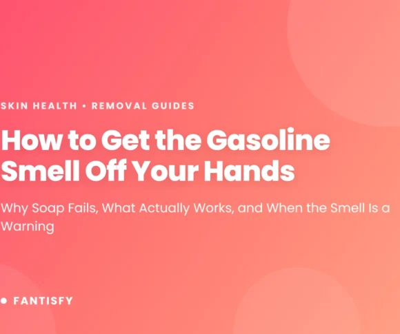 How to get the gasoline smell off your hands: why soap fails, the soap-oil-soap method, and when the smell is a warning