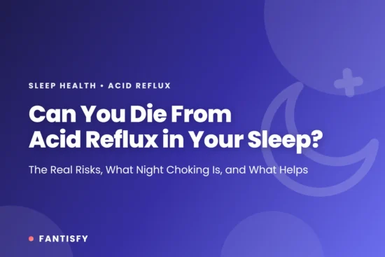 Can you die from acid reflux in your sleep: the real risks, what waking up choking is, the long-term esophagus risk, and heartburn versus heart attack