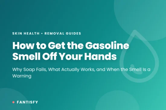 How to get the gasoline smell off your hands: why soap fails, the soap-oil-soap method, and when the smell is a warning