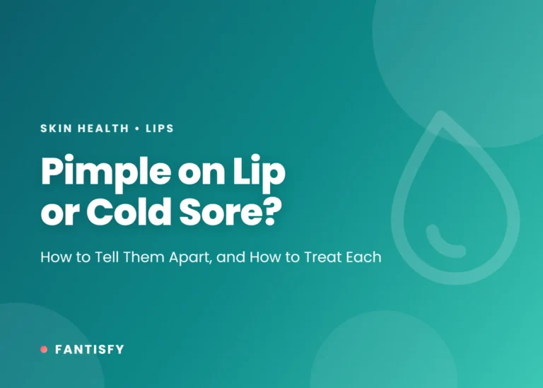 Pimple on lip or cold sore: how to tell a lip pimple from a cold sore, other lip bumps, treatments for each, bumps inside the lip, and when to see a doctor