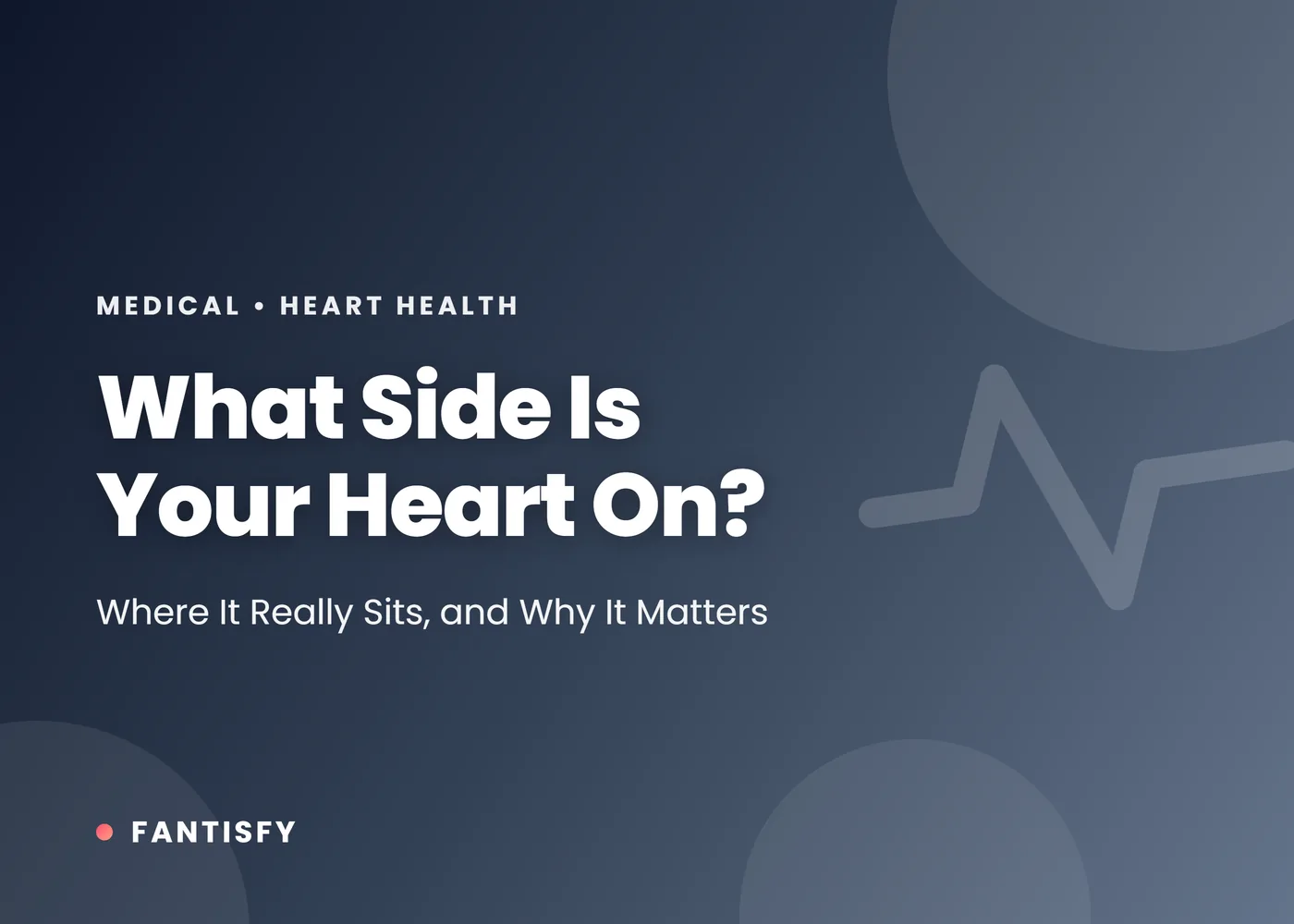 What side is your heart on: the heart sits in the center of the chest tilted to the left, why the heartbeat is felt on the left, dextrocardia, chest pain by side, and CPR hand position
